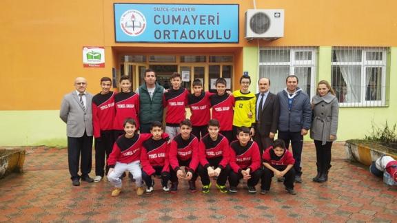 Düzce Yıldız Erkekler Futsal İL ŞAMPIYONU...CUMAYERİ ORTAOKULU...