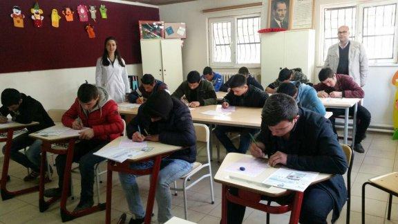 Çok Programlı Anadolu Lisesi 12. Sınıf Öğrencilerine YGS Deneme Sınavı Yapıldı